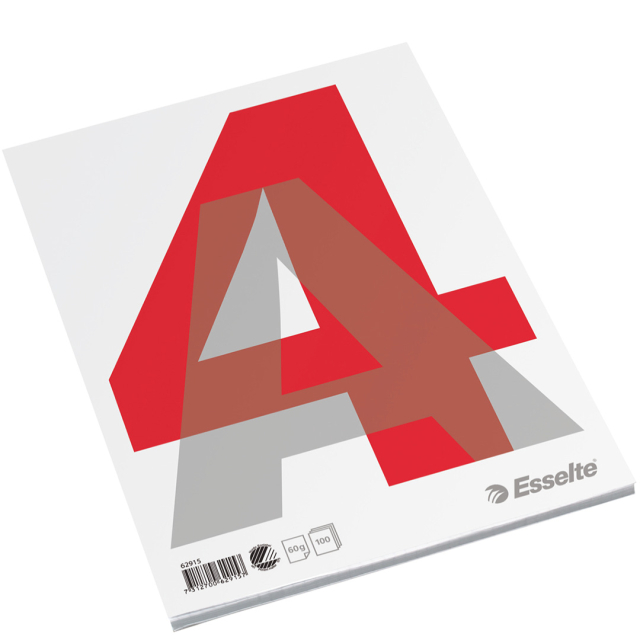 Limbloki A4 60g 100 arkkia viivoittamaton