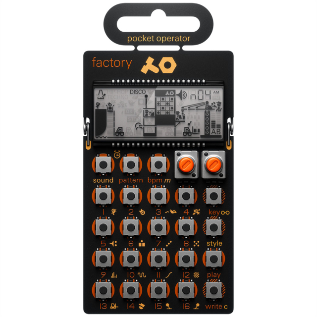 Pocket Operator PO-16 factory