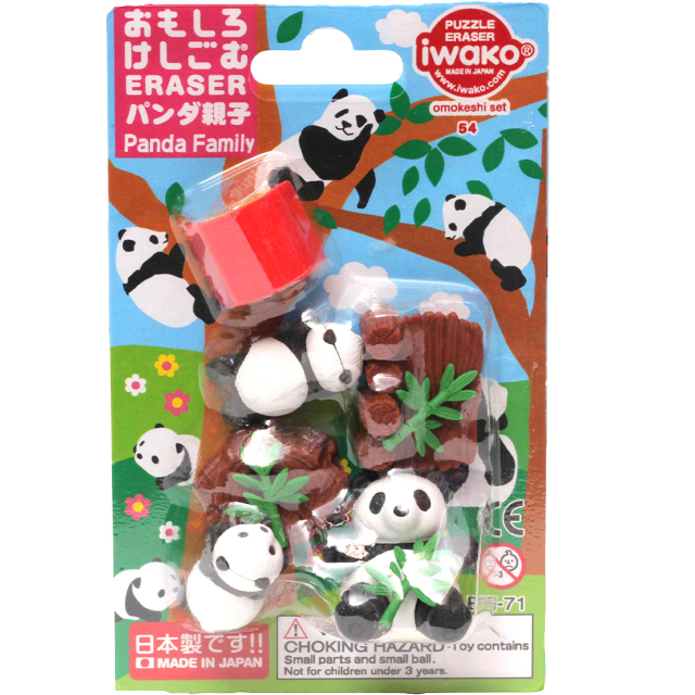 Puzzle Pyyhekumi Panda