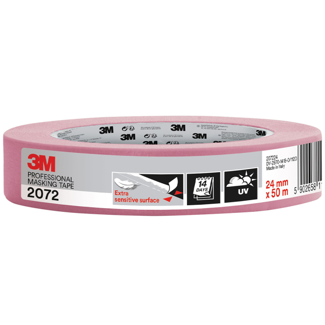 Ammattimainen Maalarinteippi 2072 24mm