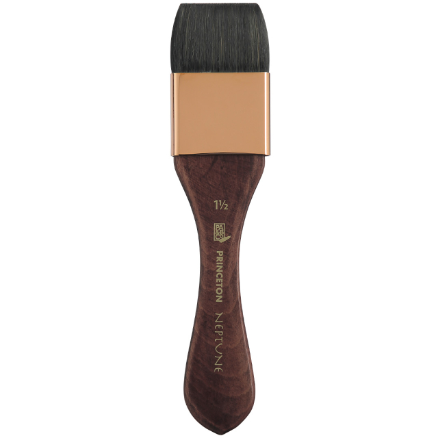 Neptune synthetische borstel kort handvat Mottler size 1,5