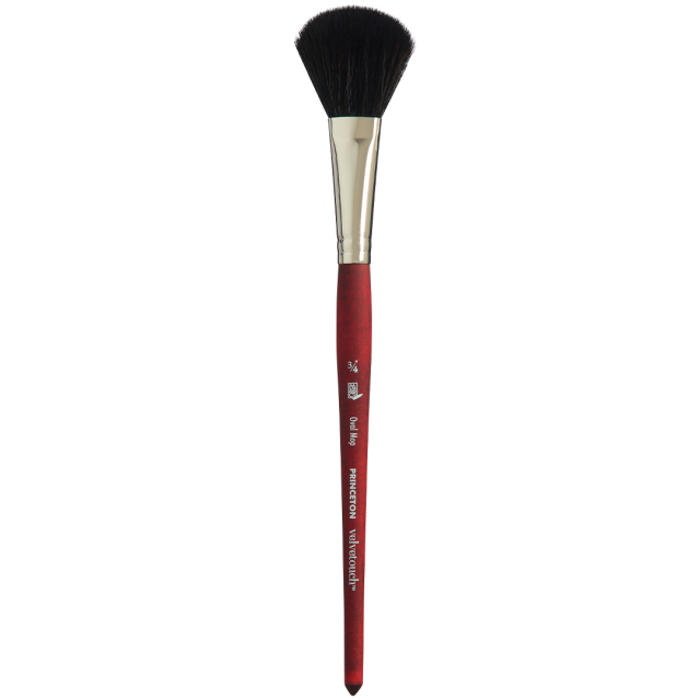 Velvetouch Syntettiharja lyhyt varsi Oval Mop St 3/4