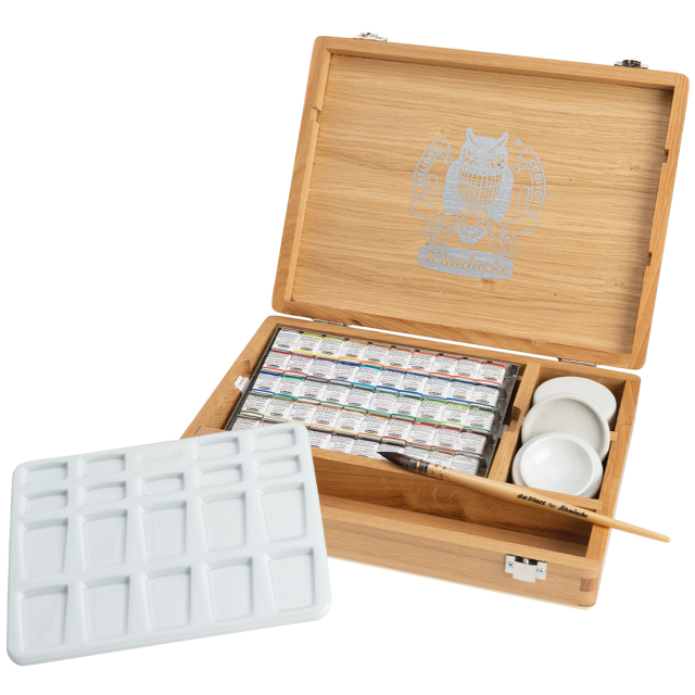 Horadam Aquarell Puinen laatikko 50-sarja