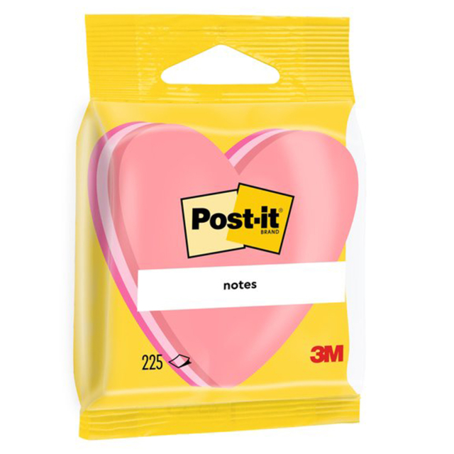 Post-it 70x70 Sydän