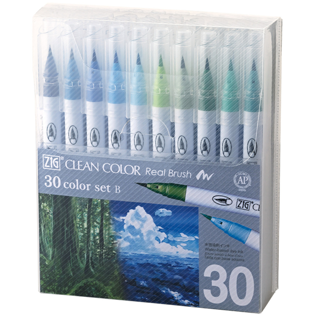 Clean Color Real Brush 30-setti B