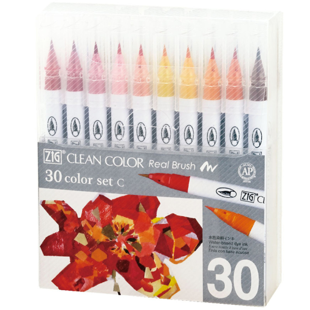Clean Color Real Brush 30-setti C