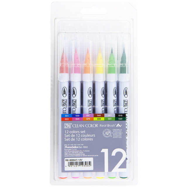 Clean Color Real Brush 12-setti
