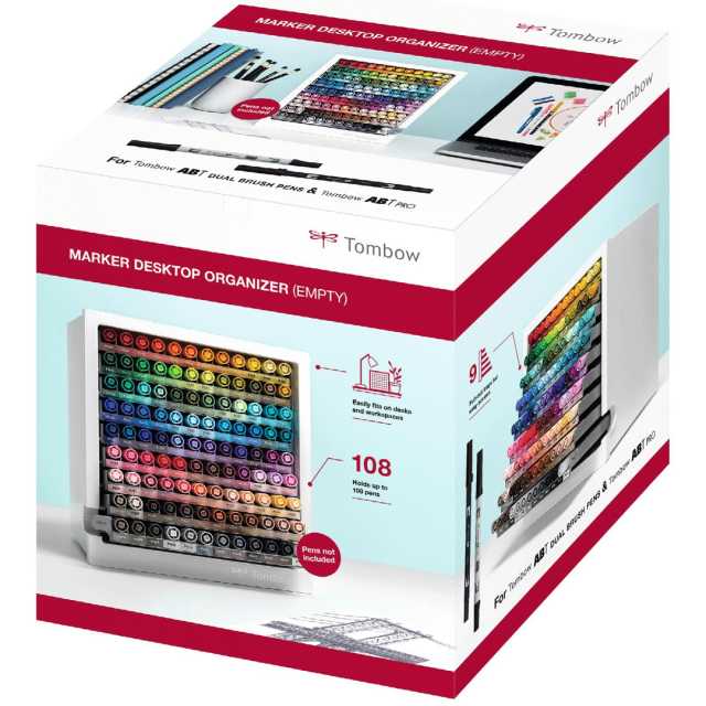 ABT Dual Brush Pen Desktop Organizer (Tyhjä)