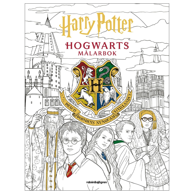 Harry Potter Hogwarts värityskirja