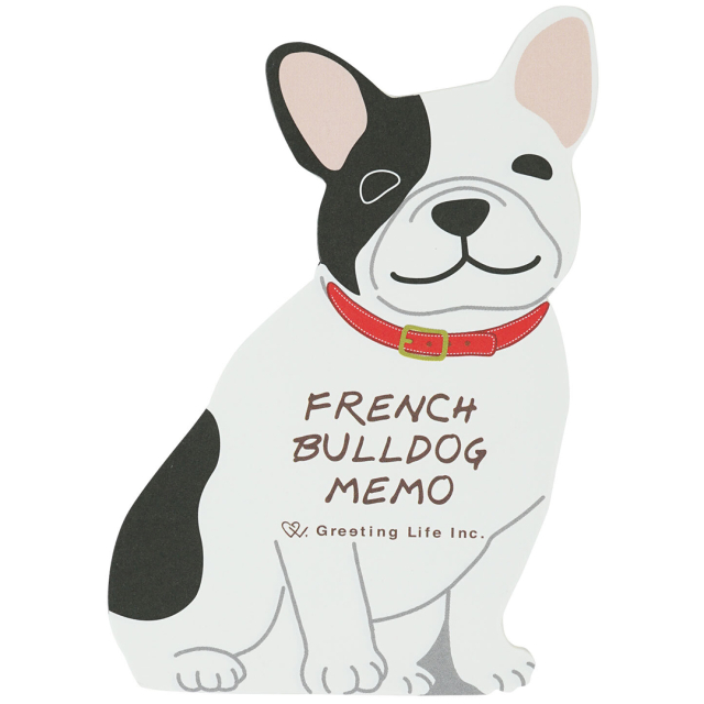 French Bulldog Memo Muistilista