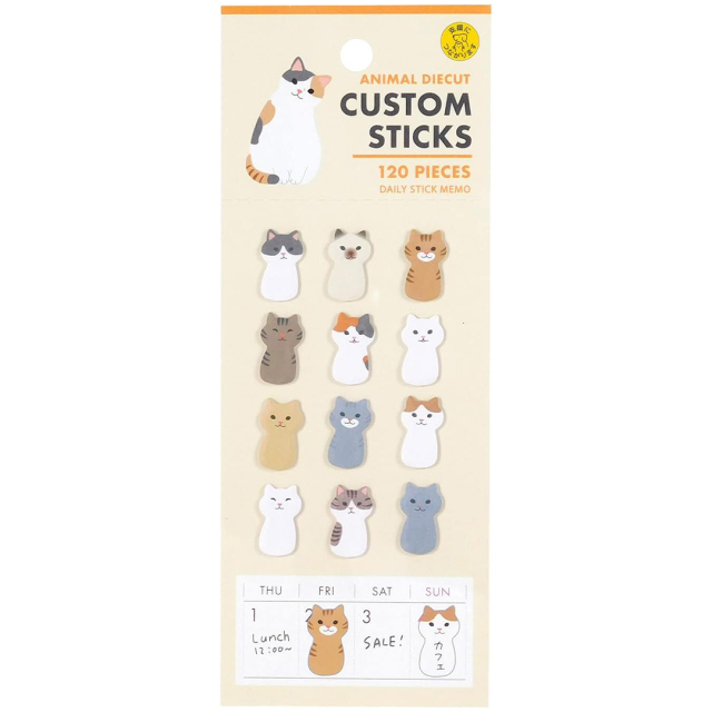 Stickers Cats 120 kpl