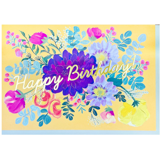 Tervehdyskortti Dahlia