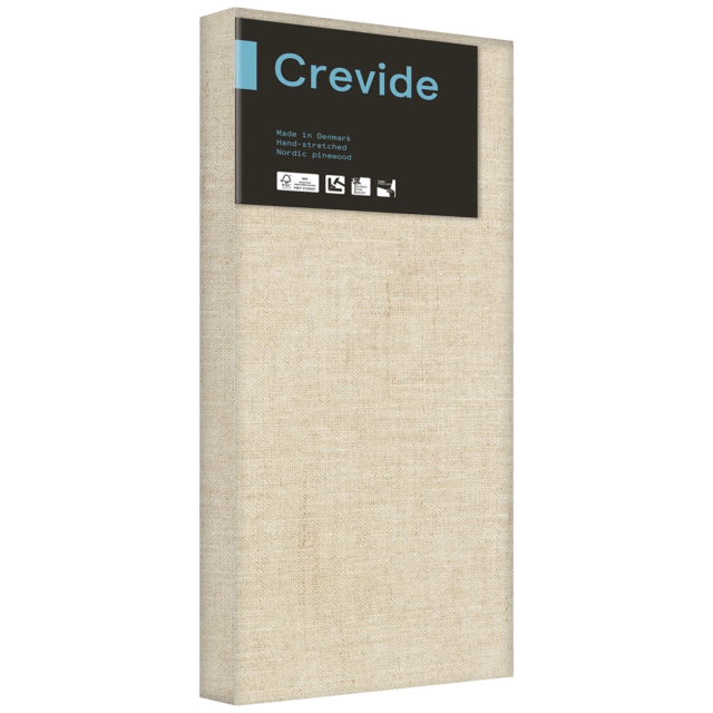 3D syvä kangaspohja Luonnonpellava 50x20