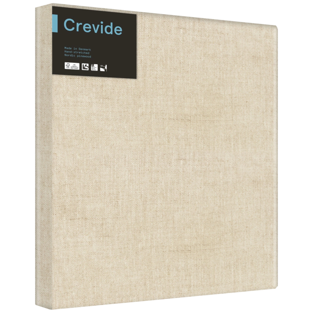 3D syvä kangaspohja Luonnonpellava 60x50