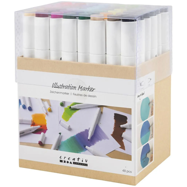 Markers 48-set