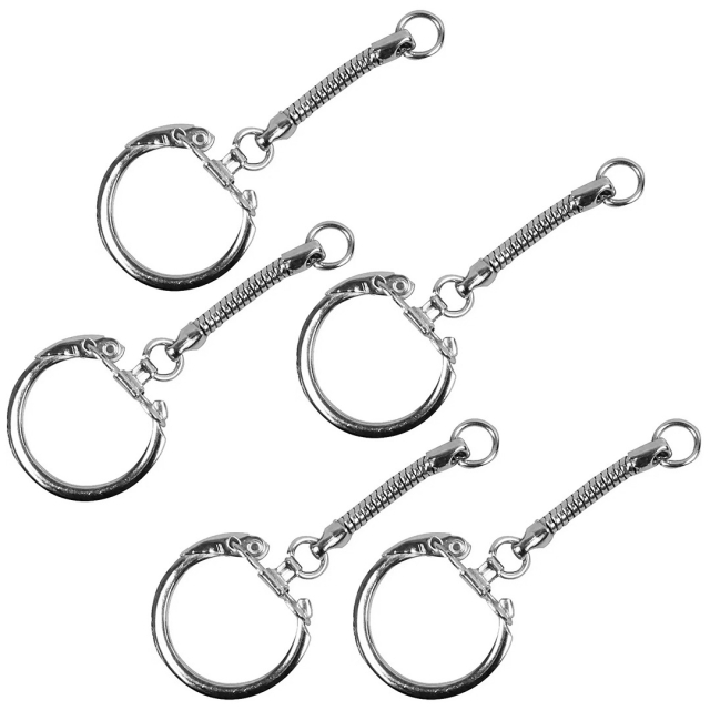 DIY Avaimenperä ja ketju 5 kpl