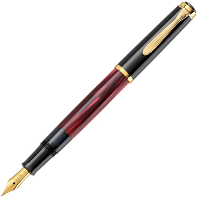Classic M200 Täytekynä Red-marbled