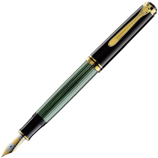 Souverän M1000 Täytekynä Black/Green