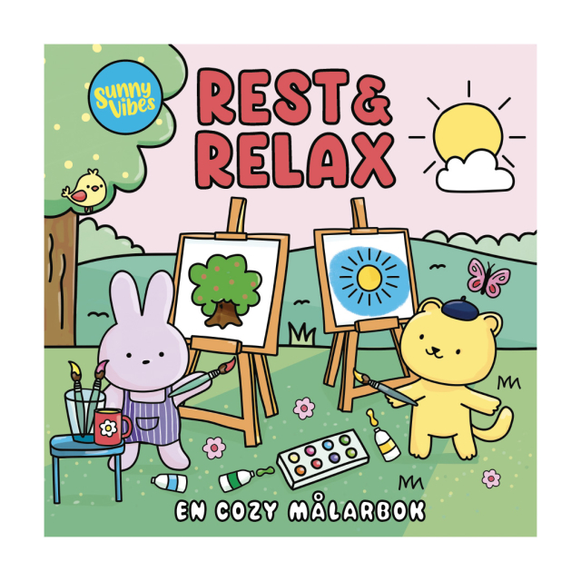 Rest & Relax : En cozy målarbok