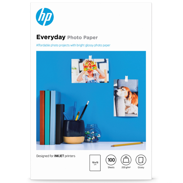 Everyday Glossy Valokuvapaperi 10x15 cm 100 arkkia 200g