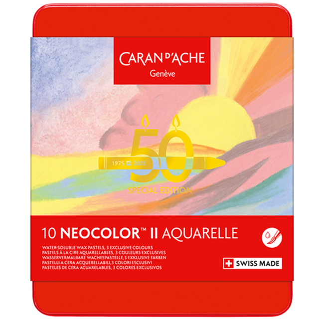 Neocolor II Aquarelle 50 Years Pastel 10-sarja