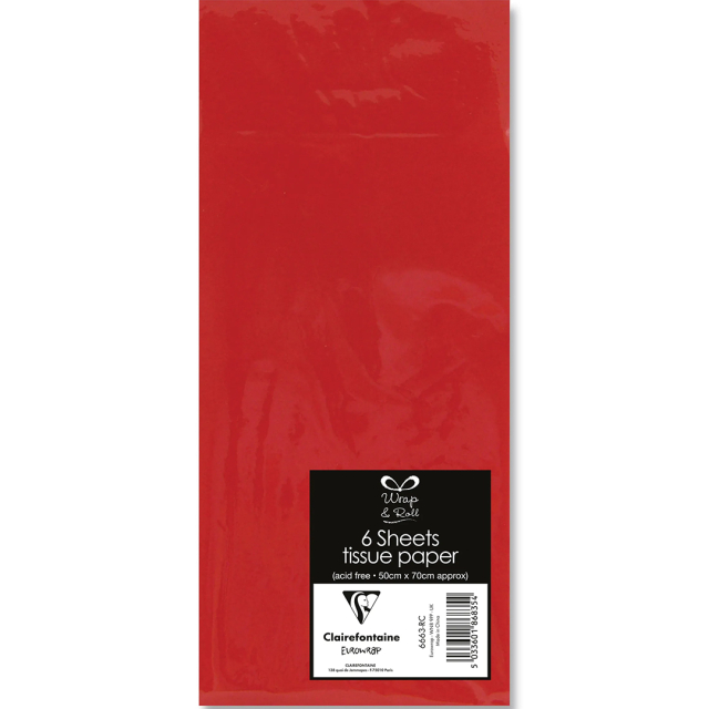 Silkkipaperi 50x70 cm 6 kpl