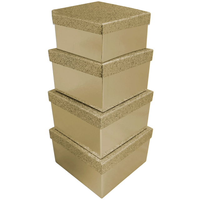 Lahjapakkaus Kulta 4-osainen