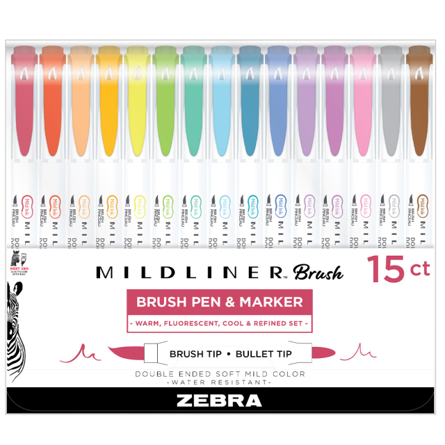 Mildliner Brush 15 kpl Friendly 