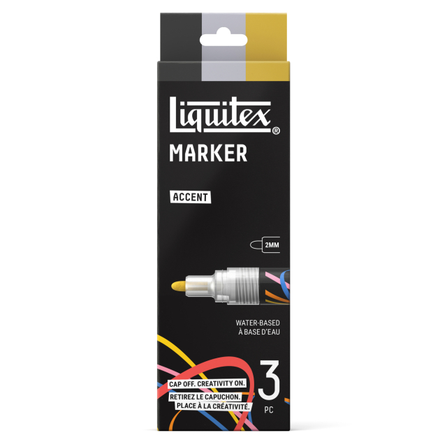 Marker Accent 3-sainen setti