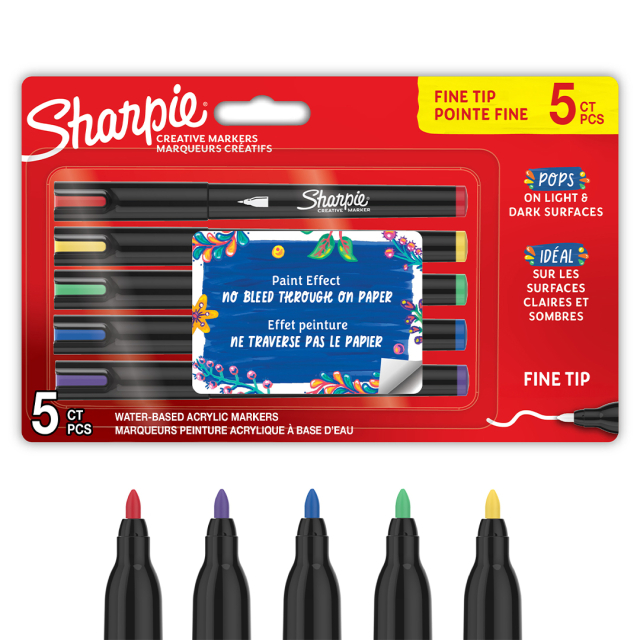 Creative Marker Fine Tip 5 kpl