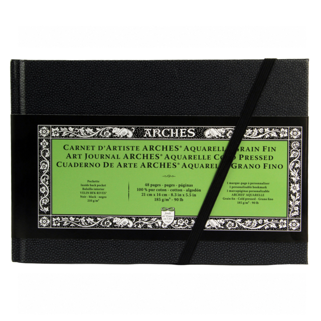 Art Journal Akvarelli CP 21x14 cm