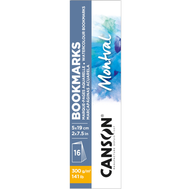 Montval Watercolour Bookmarks