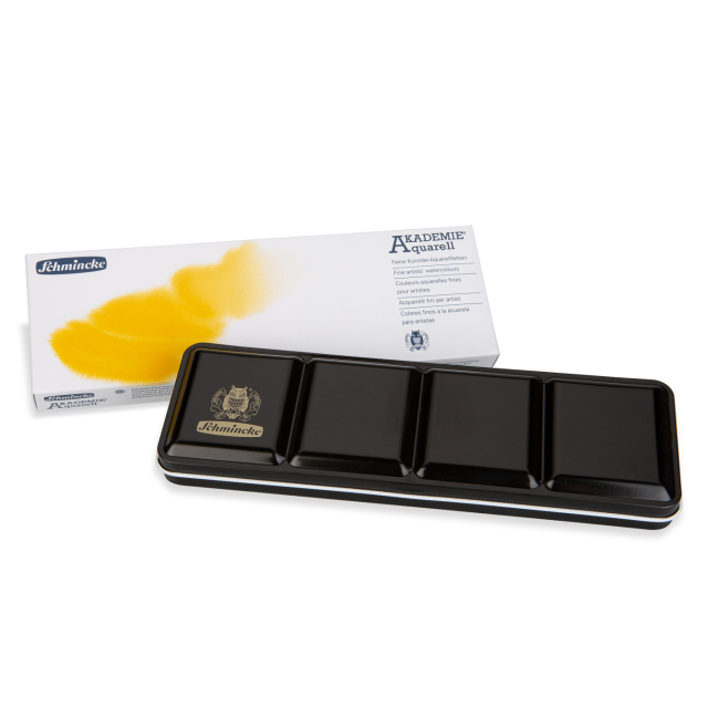 Akademie Aquarell Half Pans 24-setti
