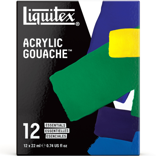 Guassiväri Essentials Set 12x22 ml