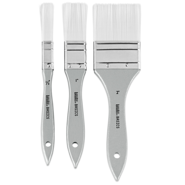 Synteettiset akryylisiveltimet Spalter 3 kpl