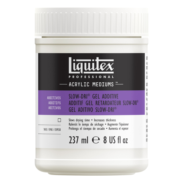 Akryylimaalausmedium Effekt Slow-Dri Gel 237 ml