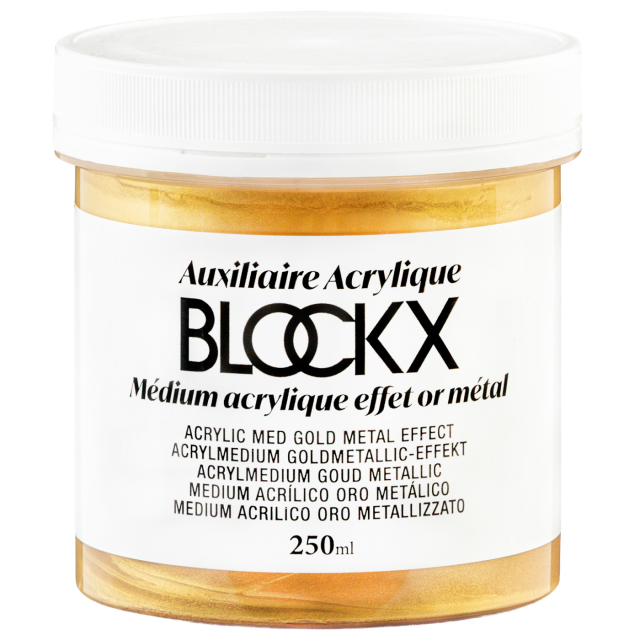Acrylic Gold Effect Medium 250 ml
