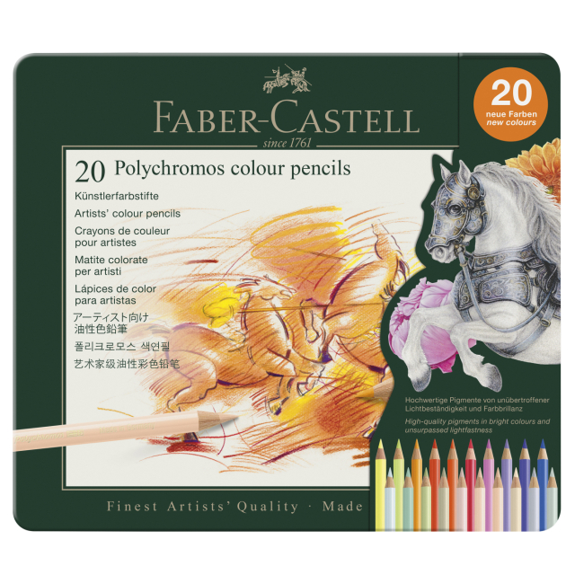 Värikynät Polychromos 20-setti 