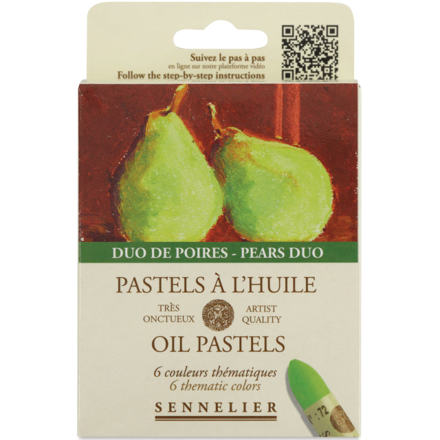 Öljypastelli Pears Duo 5 ml 6-setti