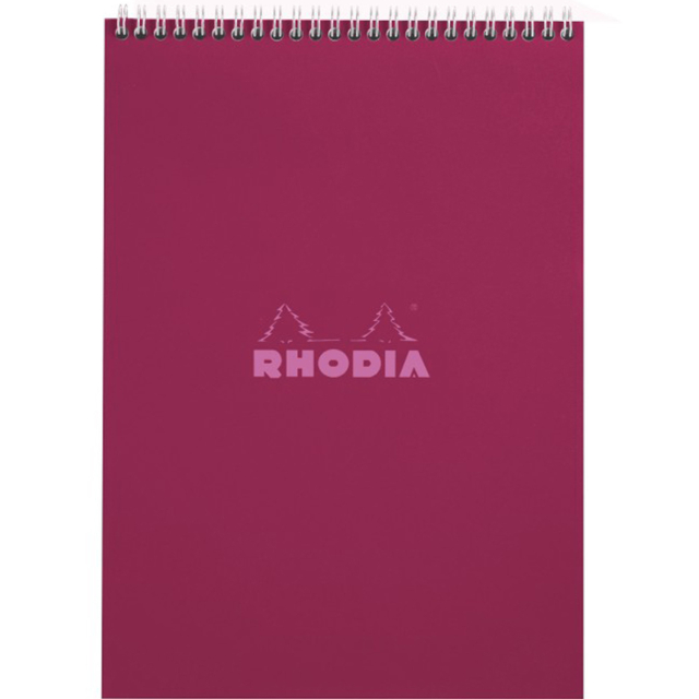 Classic Notepad Plum A4 Viivoitettu
