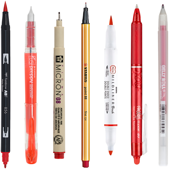 Sample kit Punainen ryhmässä Selected / Sample kits @ Pen Store (sample07_set)