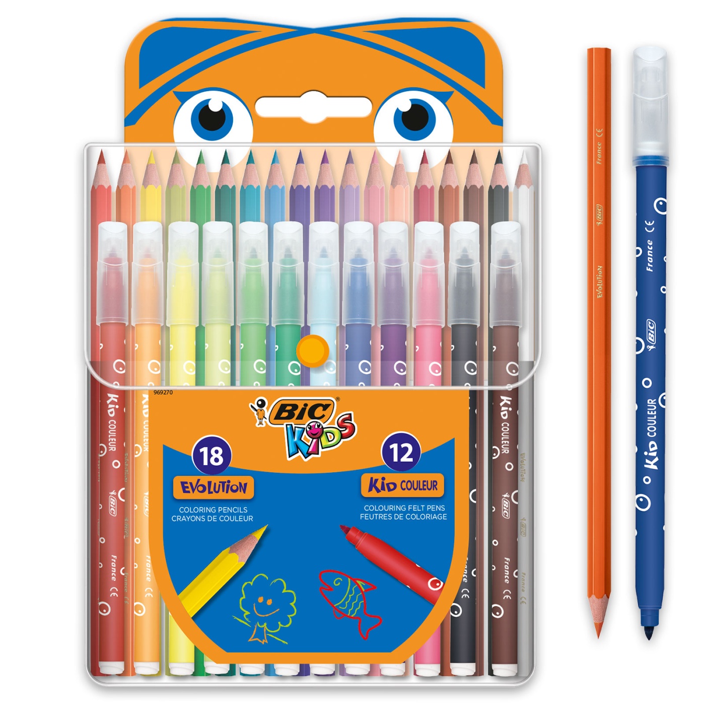 Kids Coloring kit 2 - 30 osia ryhmässä Kids / Lastenkynät / Lasten liidut @ Pen Store (100261)