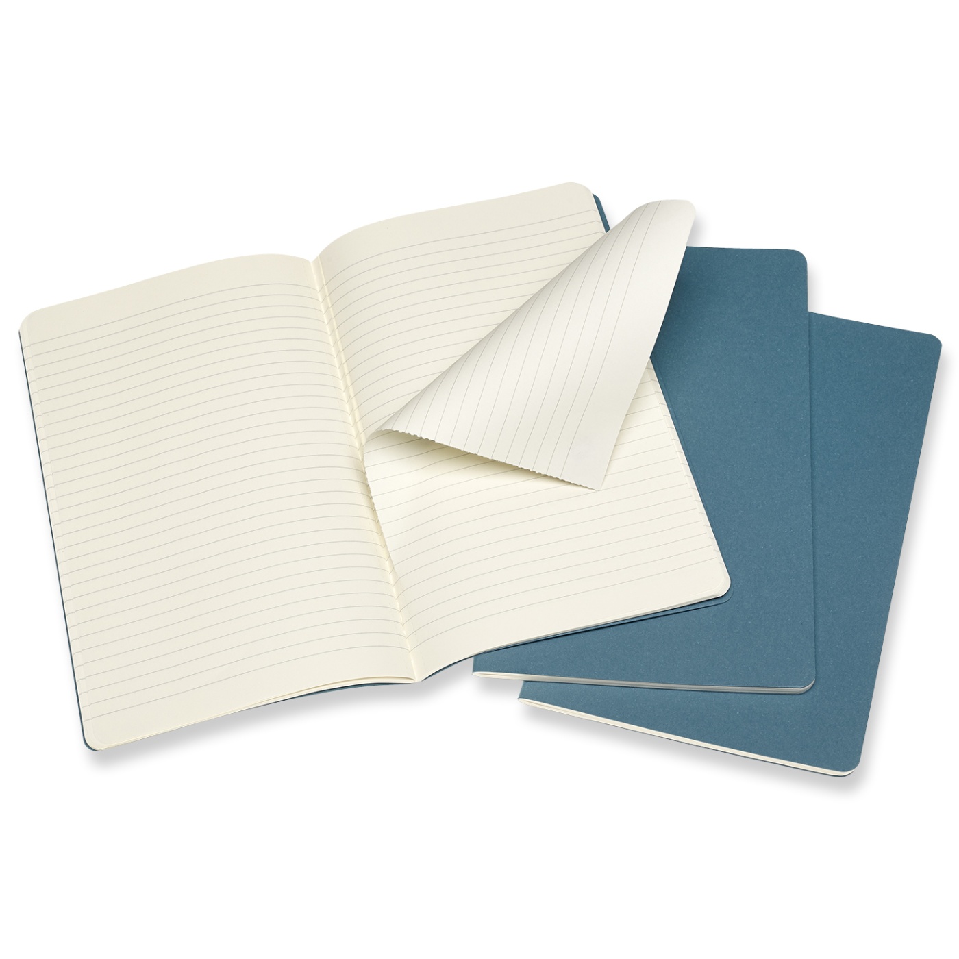 Cahier Large Brisk Sininen Ruled ryhmässä Paperit ja Lehtiöt / Kirjoitus ja muistiinpanot / Vihkot ja lehtiöt @ Pen Store (100330)