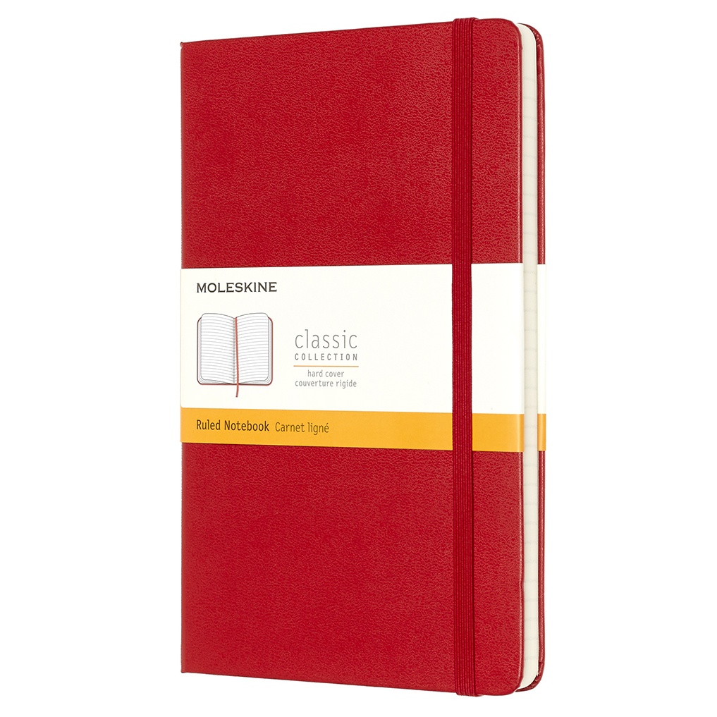 Classic Hardcover Large Punainen ryhmässä Paperit ja Lehtiöt / Kirjoitus ja muistiinpanot / Muistikirjat @ Pen Store (100355_r)