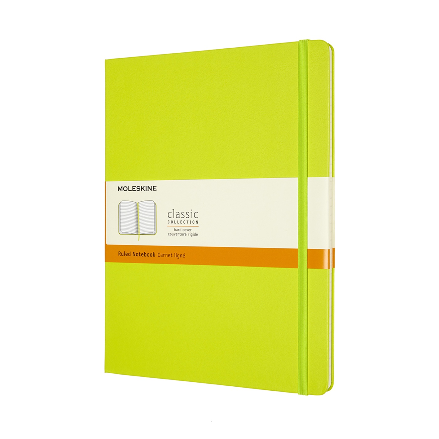 Classic Hardcover XL Lemon Green ryhmässä Paperit ja Lehtiöt / Kirjoitus ja muistiinpanot / Muistikirjat @ Pen Store (100418_r)
