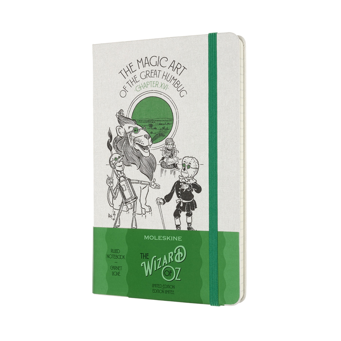 Hardcover Large Wizard of Oz - Humbug ryhmässä Paperit ja Lehtiöt / Kirjoitus ja muistiinpanot / Muistikirjat @ Pen Store (100452)