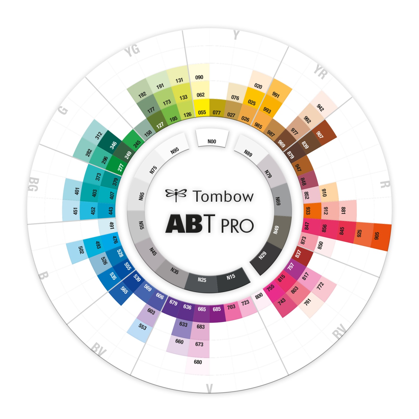 ABT PRO Dual Brush Pen 12-setti Basic ryhmässä Kynät / Taiteilijakynät / Sivellinkynät @ Pen Store (101254)