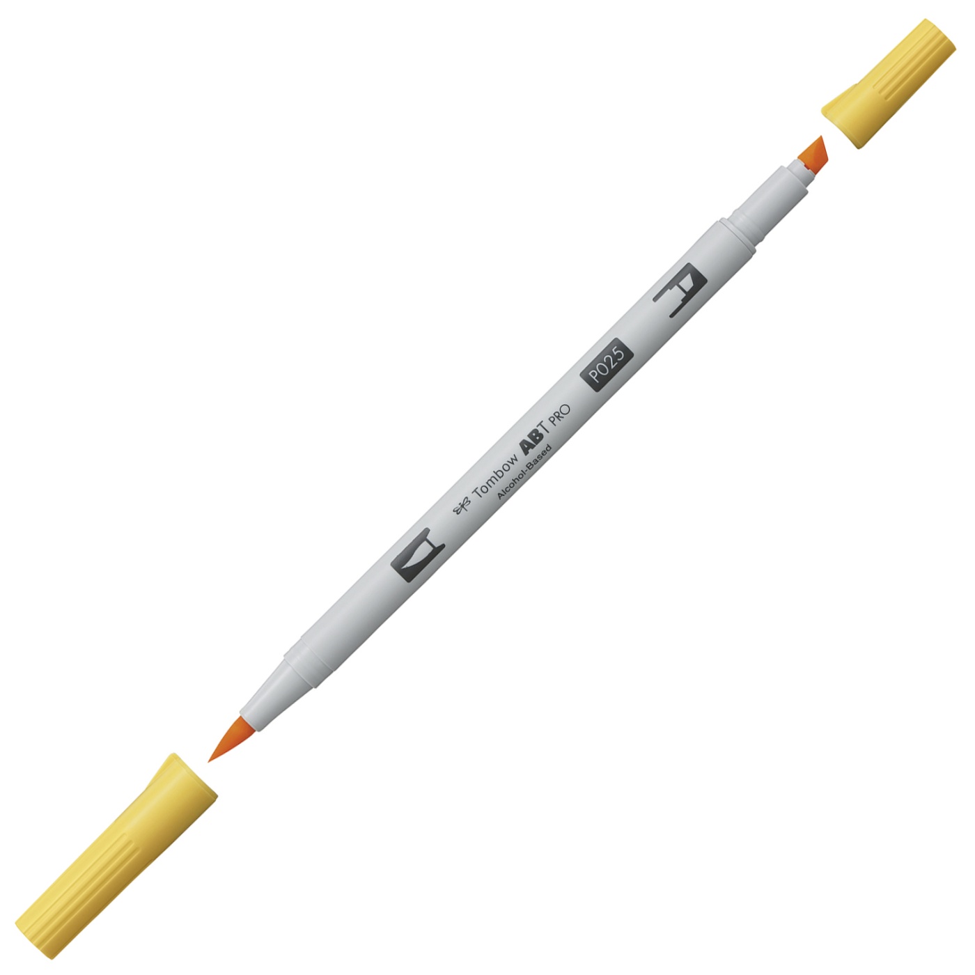 ABT PRO Dual Brush Pen 5-setti Pastelli ryhmässä Kynät / Taiteilijakynät / Maalitussit @ Pen Store (101257)
