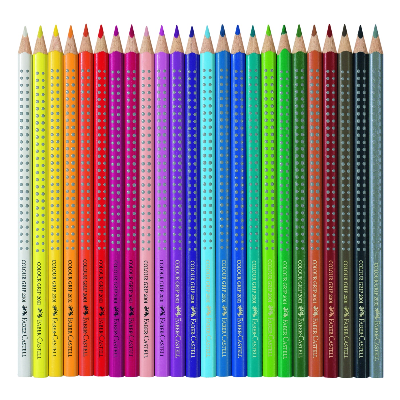 Värikynät Colour Grip 24-setti (3 vuota+) ryhmässä Kids / Lastenkynät / 3+ vuotiaat @ Pen Store (101389)