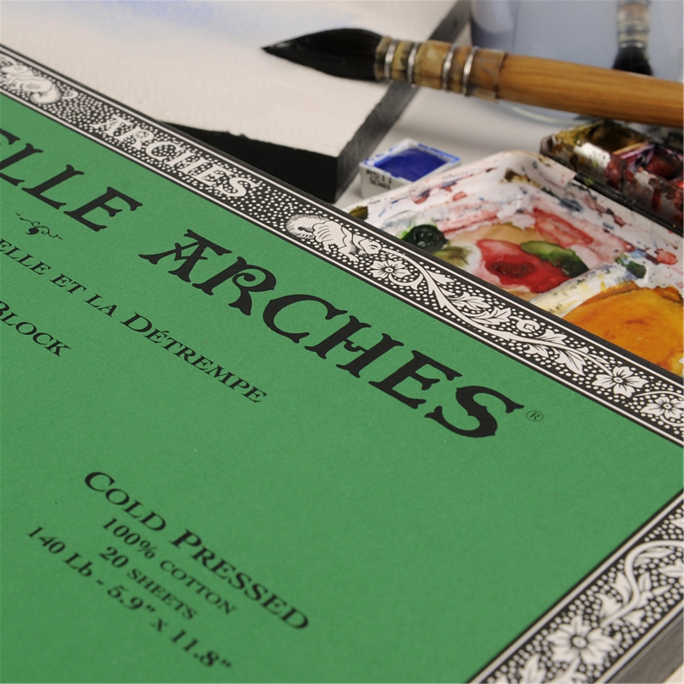 Akvarellilehtiö CP 300g 20×20cm